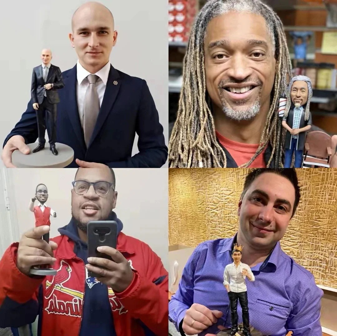 【オーダーメイド】3D肖像画 似顔絵 人形 フィギュア 彼氏 彼女 誕生日 ケーキトッパー 記念日 カップル 友達 プレゼント 【オーダーメイド】3D肖像画 似顔絵 人形 フィギュア 彼氏 彼女 誕生日 ケーキトッパー 記念日 カップル 友達 プレゼント