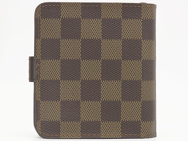 未使用ルイヴィトンダミエコンパクトジップファスナー付き二つ折り財布ダークブラウンN61668 未使用ルイヴィトンダミエコンパクトジップファスナー付き二つ折り財布ダークブラウンN61668