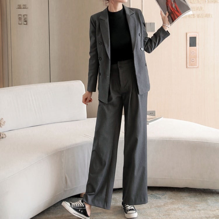 セットアップ ジャケット 上着 スーツ ワイドパンツ ビッグシルエット レトロ マニッシュ ワンタック 袖あり 長袖 上下セット 2点セット ツーピース 大人可愛い きれいめ シンプル lsu0069 セットアップ ジャケット 上着 スーツ ワイドパンツ ビッグシルエット レトロ マニッシュ ワンタック 袖あり 長袖 上下セット 2点セット ツーピース 大人可愛い きれいめ シンプル lsu0069