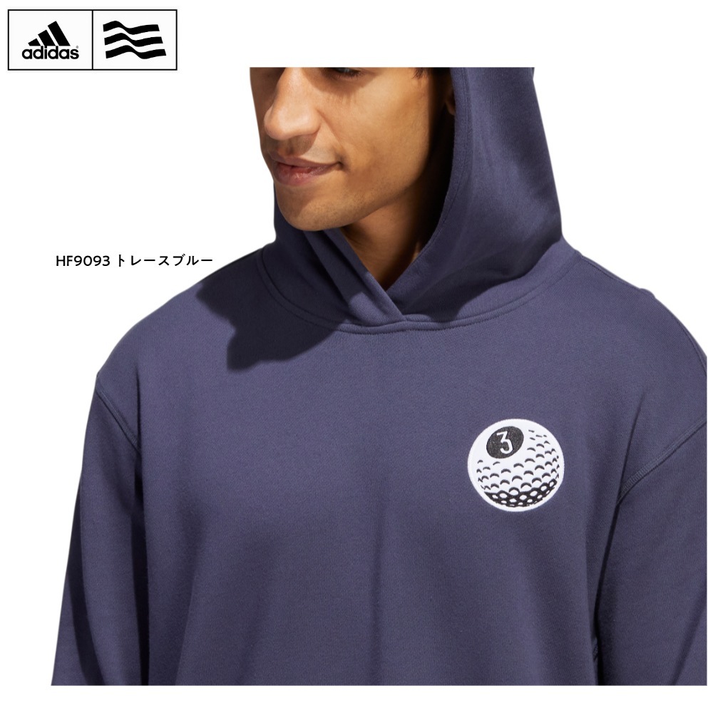 メンズ ボールエンブレム裏毛パーカー TG598 メンズ ボールエンブレム裏毛パーカー TG598