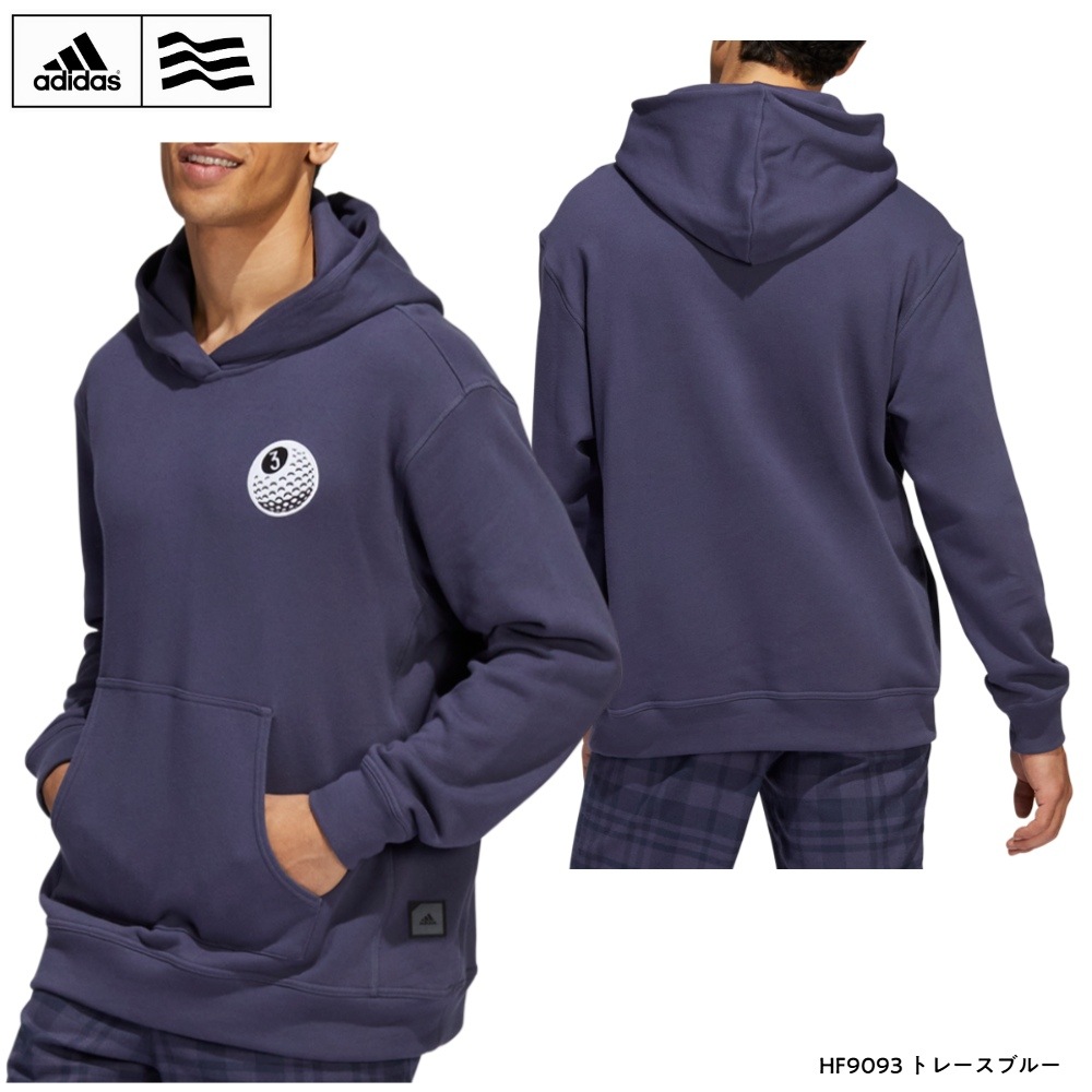 メンズ ボールエンブレム裏毛パーカー TG598 メンズ ボールエンブレム裏毛パーカー TG598