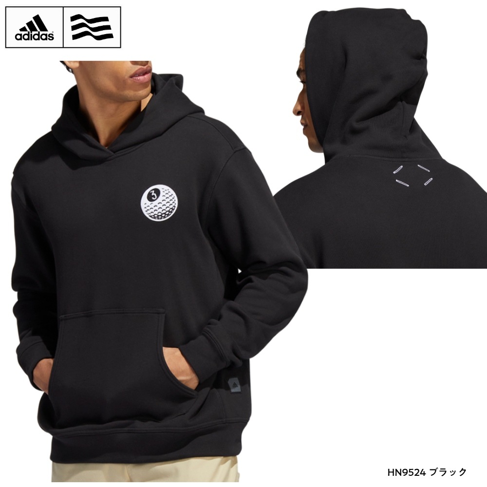 メンズ ボールエンブレム裏毛パーカー TG598 メンズ ボールエンブレム裏毛パーカー TG598