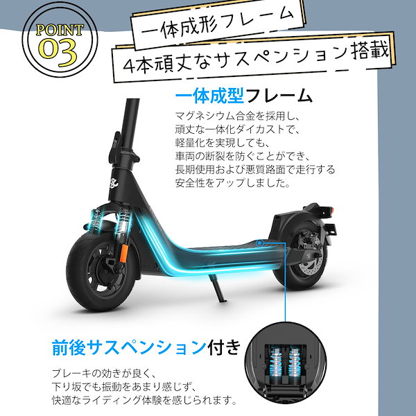 Qoo10] AINOHOT 電動キックボード 特定小型原付 定格出力