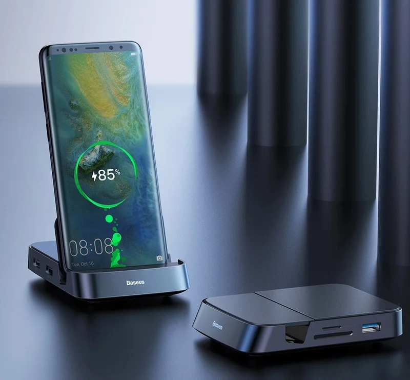 納期21日Baseus-USBタイプCハブドックステーション,Hdmi互換,dexステーション,Samsung S20,note 20,huawei p40,mate 30