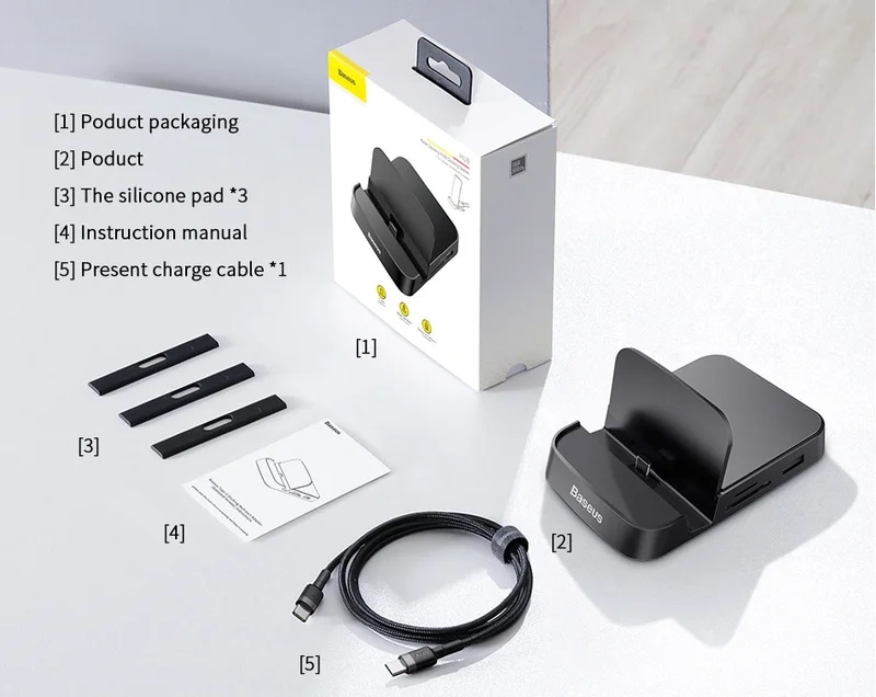 納期21日Baseus-USBタイプCハブドックステーション,Hdmi互換,dexステーション,Samsung S20,note 20,huawei p40,mate 30