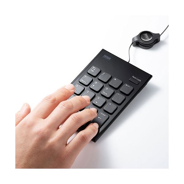 (まとめ) サンワサプライ 巻取りUSBテンキー ブラック NT-21UBK 1個 (×3セット) (まとめ) サンワサプライ 巻取りUSBテンキー ブラック NT-21UBK 1個 (×3セット)