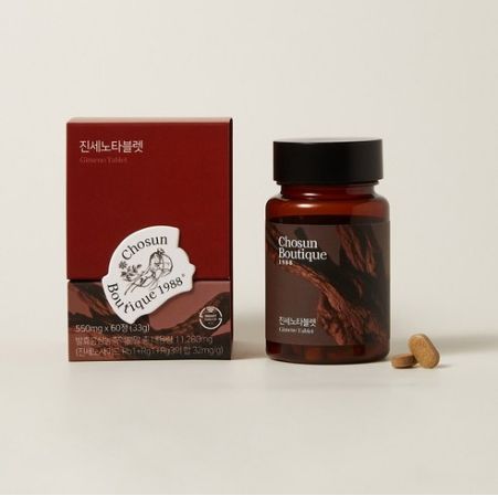 朝鮮ブティック1988「ジンセノタブレット」2ヶ月分(60錠)/韓国直送 朝鮮ブティック1988「ジンセノタブレット」2ヶ月分(60錠)/韓国直送