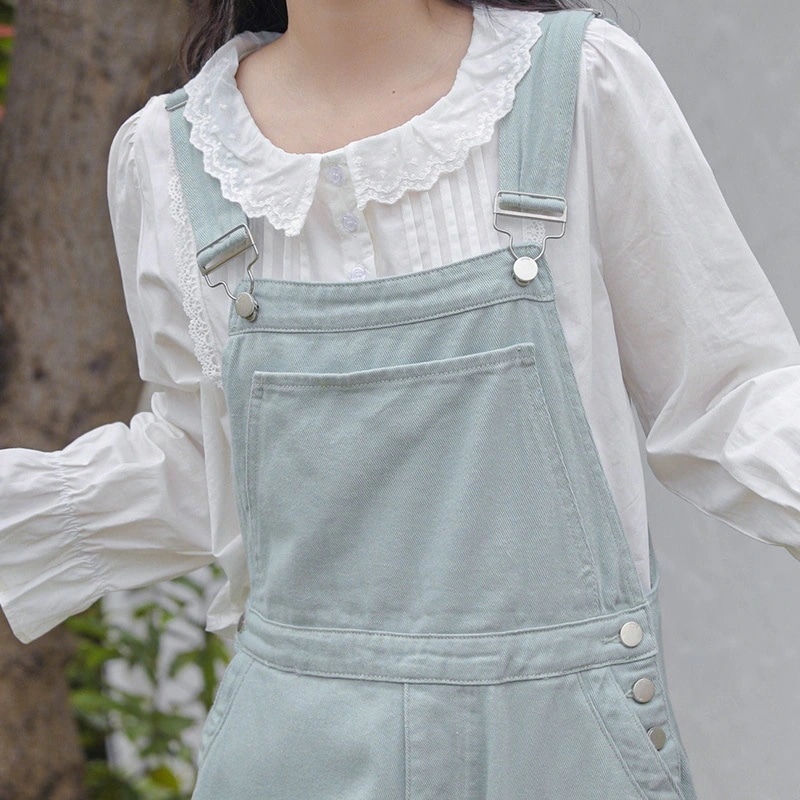 ワイドパンツ 2025 女性 韓国ファッション フレッシュでゆったりとした デニム 減齢洗い水ストラップ長ズボン コーデ完成!サロペット 甘い少女 ワイドパンツ 2025 女性 韓国ファッション フレッシュでゆったりとした デニム 減齢洗い水ストラップ長ズボン コーデ完成!サロペット 甘い少女