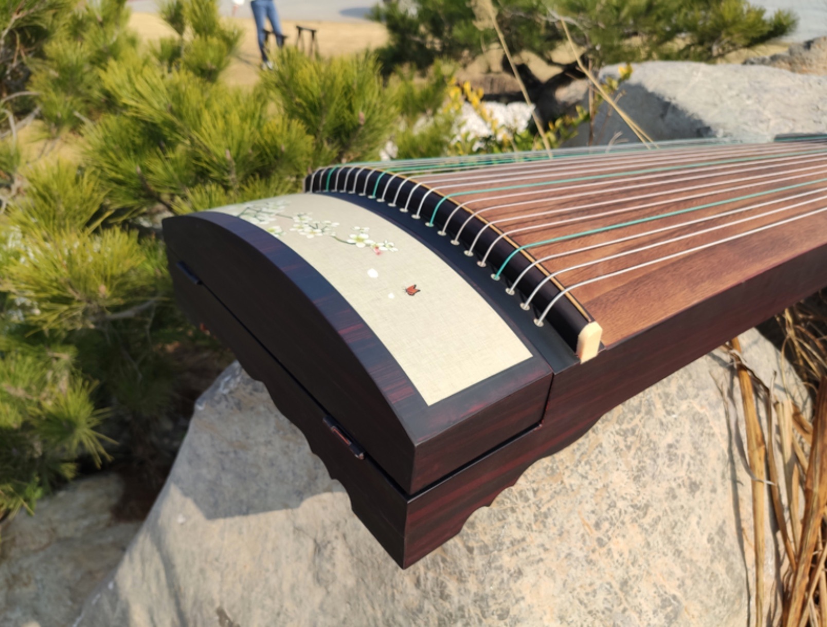 小型古箏(中国箏) tatukuro☆小型古箏 中国 敦煌 敦煌韻牌古箏