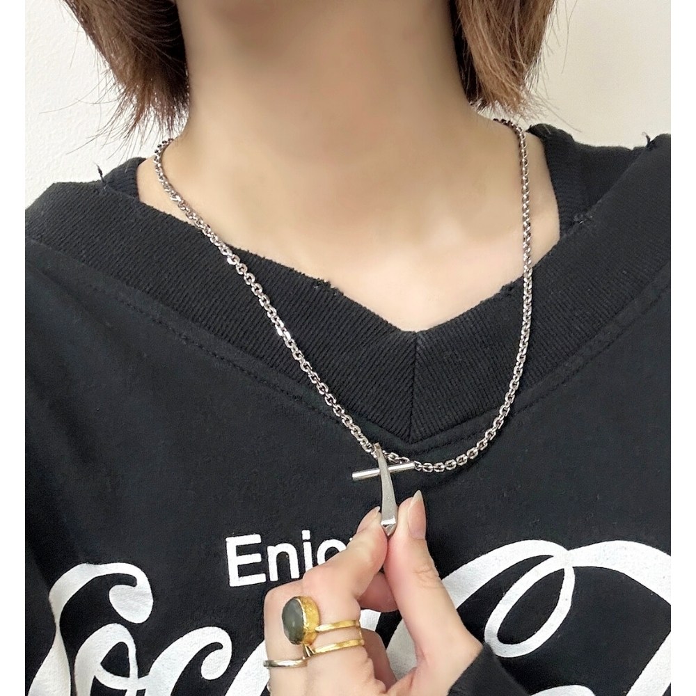 正規品 ショッパー付き 1AR by UNOAERRE 真鍮 ペアネックレス お揃い ペア クロスネックレス アズキチェーン ペンダント ゴールド ホワイトシルバー シンプル おしゃれ プレゼント ギ 正規品 ショッパー付き 1AR by UNOAERRE 真鍮 ペアネックレス お揃い ペア クロスネックレス アズキチェーン ペンダント ゴールド ホワイトシルバー シンプル おしゃれ プレゼント ギ