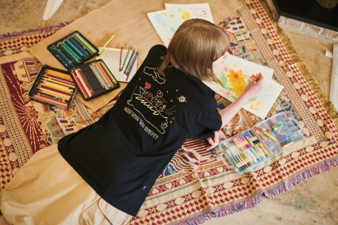CPGN STUDIO】 Happiness Leo Embroidery Short Sleeve