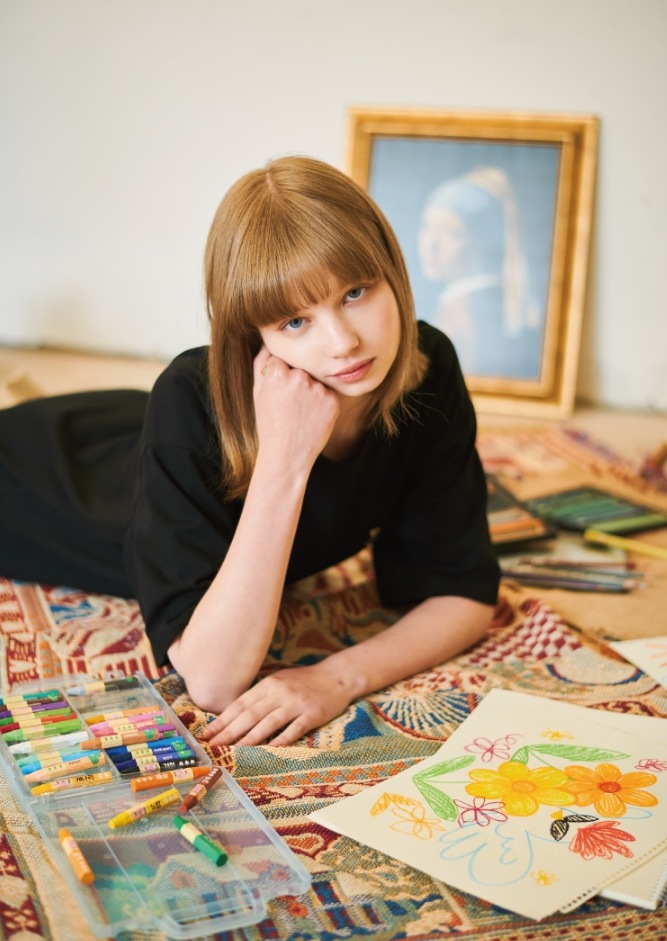 CPGN STUDIO】 Happiness Leo Embroidery Short Sleeve