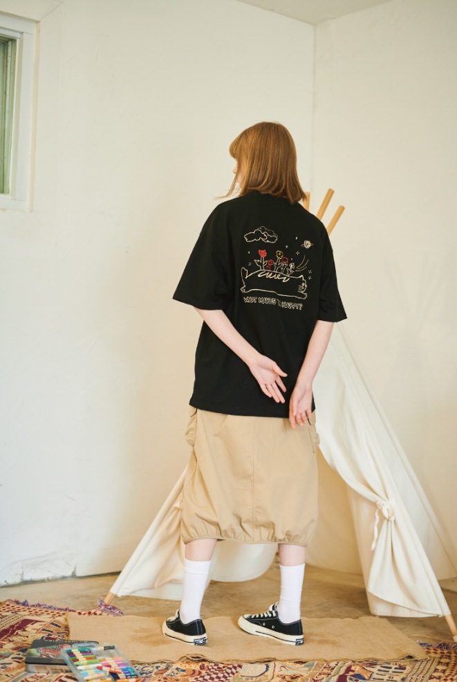 【CPGN STUDIO】Happiness Leo Embroidery Short Sleeve MUSINSA公式 | CPGN STUDIO [16S] HAPPINESS LEO EMBROIDERED