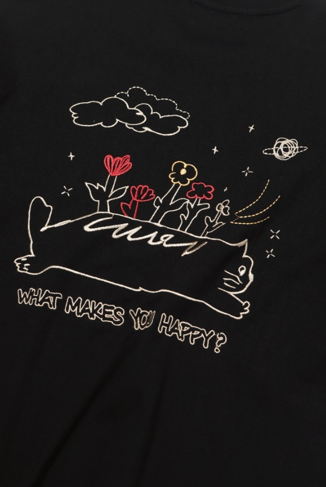 【CPGN STUDIO】Happiness Leo Embroidery Short Sleeve MUSINSA | CPGN STUDIO [16S] HAPPINESS LEO EMBROIDERED SHORT