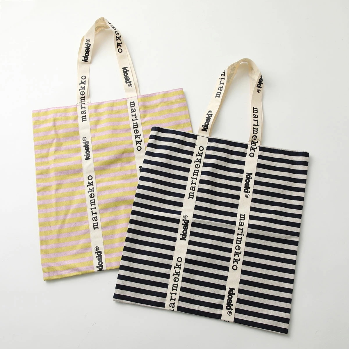 marimekko マリメッコ トートバッグ CARRIER MIDI TASARAITA キャリア ミディ タサライタ 093347 レディース KIOSKI キオスキ ロゴ 鞄 カラー2色 【me