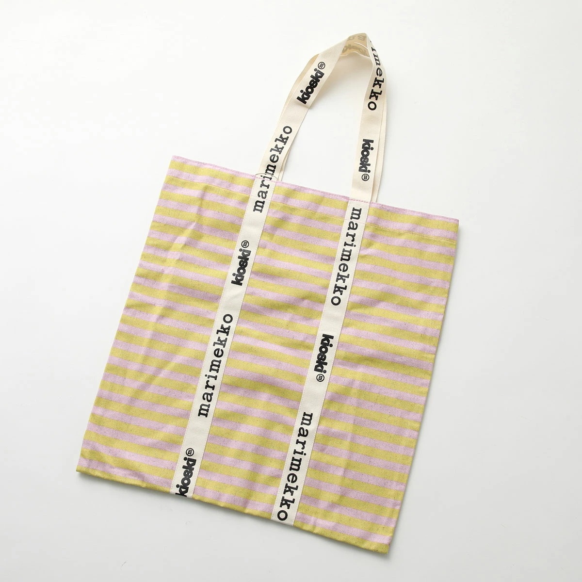 marimekko マリメッコ トートバッグ CARRIER MIDI TASARAITA キャリア ミディ タサライタ 093347 レディース KIOSKI キオスキ ロゴ 鞄 カラー2色 【me