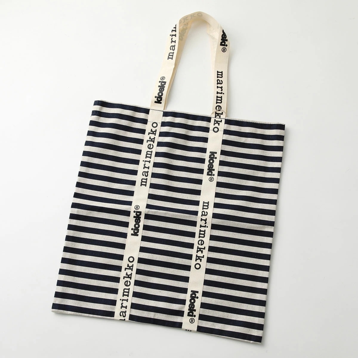 marimekko マリメッコ トートバッグ CARRIER MIDI TASARAITA キャリア ミディ タサライタ 093347 レディース KIOSKI キオスキ ロゴ 鞄 カラー2色 【me