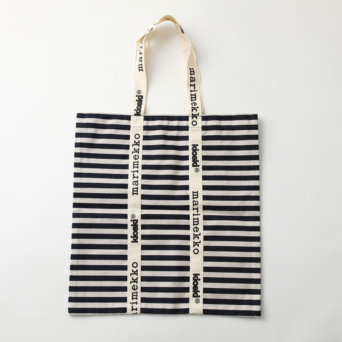 marimekko マリメッコ トートバッグ CARRIER MIDI TASARAITA キャリア ミディ タサライタ 093347 レディース KIOSKI キオスキ ロゴ 鞄 カラー2色 【me