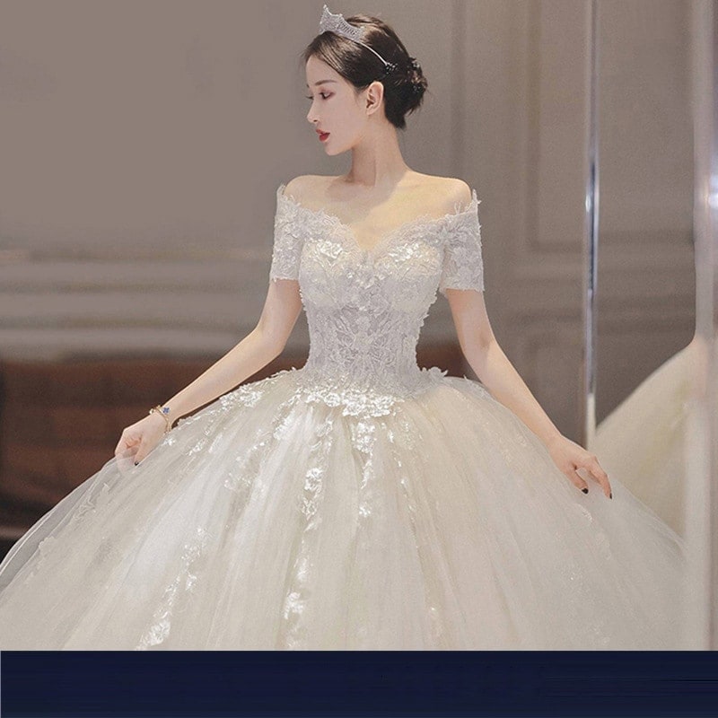 パーティードレス人気 2024 新作 高級感 気質 ワンピース 花嫁ロングドレス 結婚式ワンピース 結婚式 ドレス ウェディングドレス 白 ロングドレス 韓国ファッション 3 パーティードレス人気 2024 新作 高級感 気質 ワンピース 花嫁ロングドレス 結婚式ワンピース 結婚式 ドレス ウェディングドレス 白 ロングドレス 韓国ファッション 3