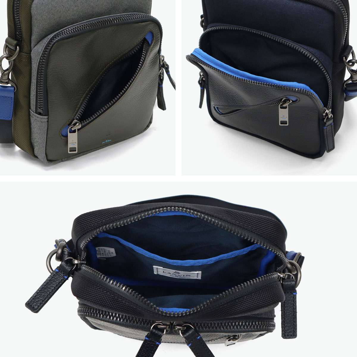 ショルダーバッグ メンズ ブランド 斜めがけ かっこいい 大人 軽量 小さめ 縦型 本革 革 バッグ ポリエステル ナイロン 斜めがけバッグ A5 撥水 日本製 男性 ラナ 557101