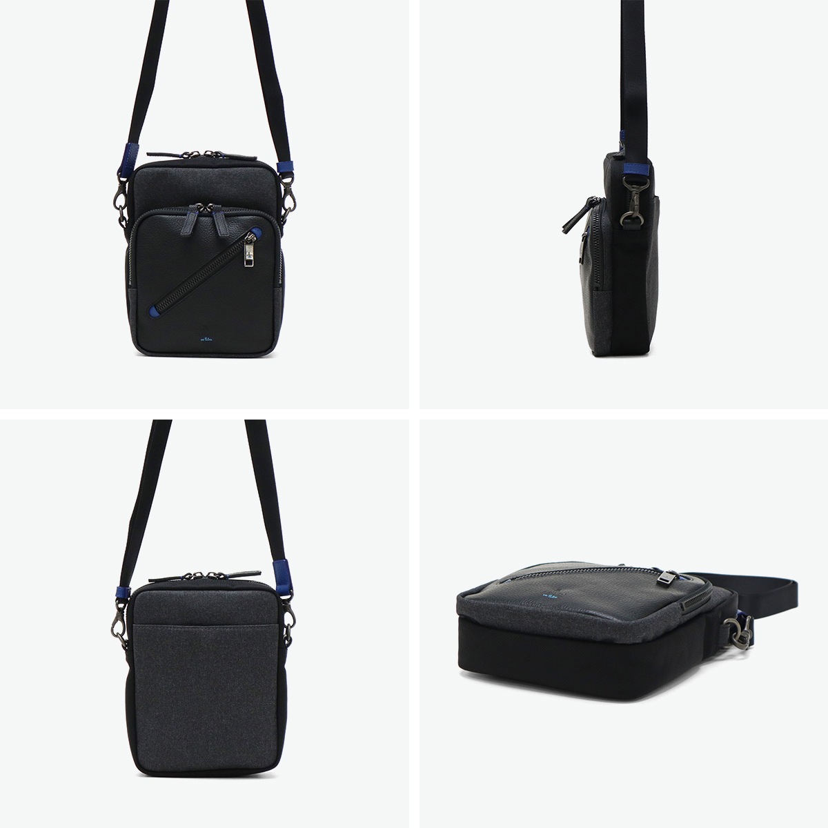 ショルダーバッグ メンズ ブランド 斜めがけ かっこいい 大人 軽量 小さめ 縦型 本革 革 バッグ ポリエステル ナイロン 斜めがけバッグ A5 撥水 日本製 男性 ラナ 557101