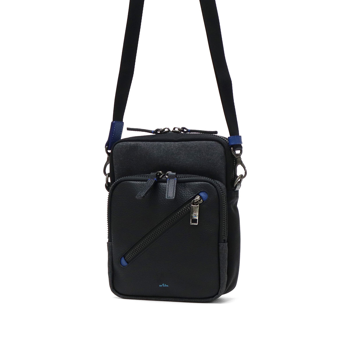 ショルダーバッグ メンズ ブランド 斜めがけ かっこいい 大人 軽量 小さめ 縦型 本革 革 バッグ ポリエステル ナイロン 斜めがけバッグ A5 撥水 日本製 男性 ラナ 557101