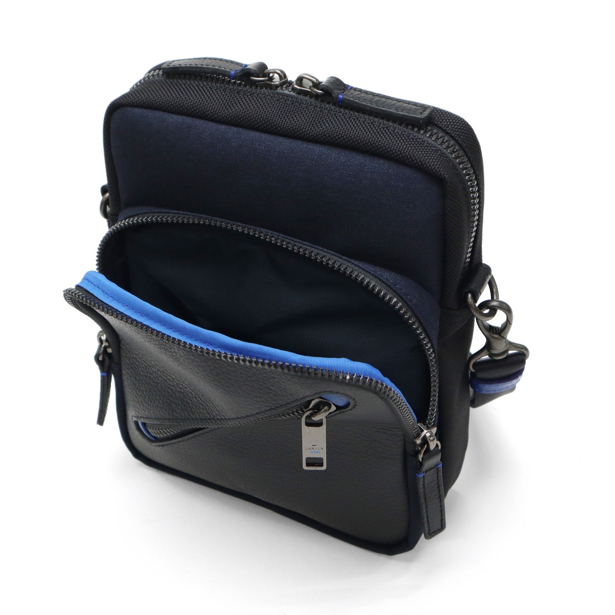 ショルダーバッグ メンズ ブランド 斜めがけ かっこいい 大人 軽量 小さめ 縦型 本革 革 バッグ ポリエステル ナイロン 斜めがけバッグ A5 撥水 日本製 男性 ラナ 557101