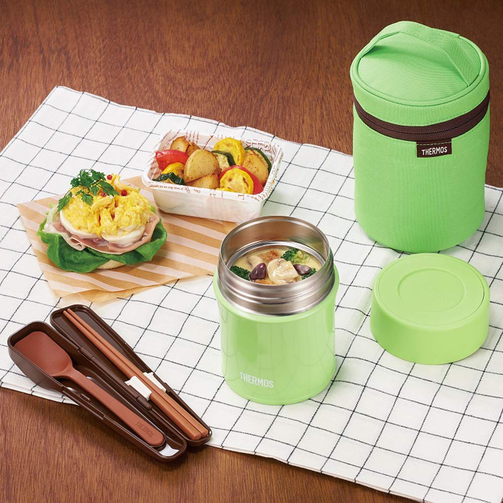 サーモス 真空断熱スープジャー 500ml アボカド JBM-502 AVD サーモス 真空断熱スープジャー 500ml アボカド JBM-502 AVD
