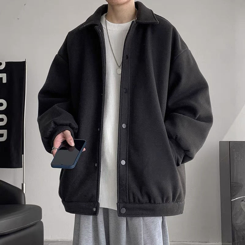  ジャケット　アウター　韓国限定品 Qoo10] 秋アウター 新作メンズジャケット 人気長