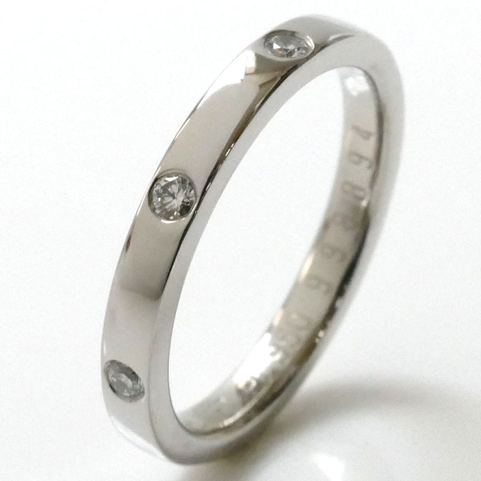 Chaumet ショーメ Pt950プラチナ エターナル リボンマリッジ 7PD リング・指輪 ダイヤモンド 7号 47 3.5g レディース 中古 美品 Chaumet ショーメ Pt950プラチナ エターナル リボンマリッジ 7PD リング・指輪 ダイヤモンド 7号 47 3.5g レディース 中古 美品