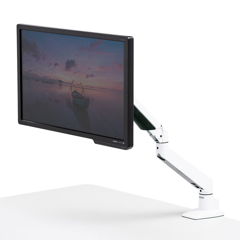 水平垂直多関節液晶モニターアーム ホワイト CR-LA1301WN2