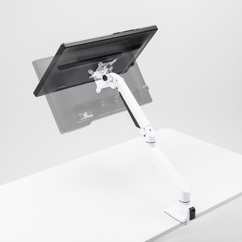 水平垂直多関節液晶モニターアーム ホワイト CR-LA1301WN2