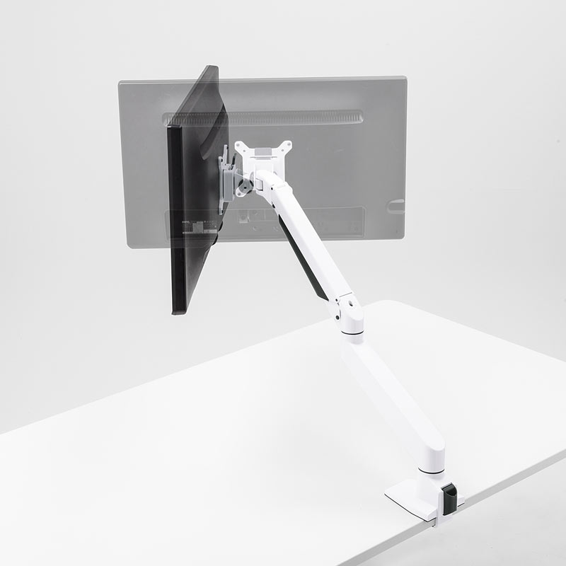 水平垂直多関節液晶モニターアーム ホワイト CR-LA1301WN2