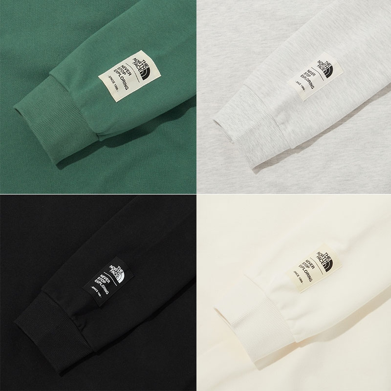 韓国正規品保証 関税負担なし NM5MP54A ESSENTIAL EX SWEATSHIRTSデイリー 基本 着装 男子 女子 人気 韓国 ファッション 男女共用 アウトドア