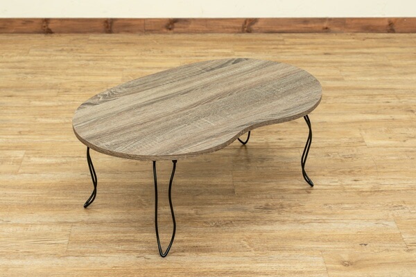 ビーンズテーブル ホワイト（WH） [完成品]