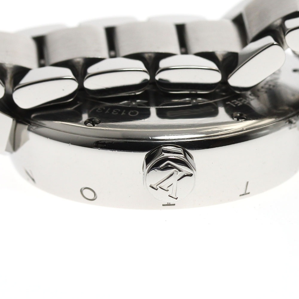 ルイ・ヴィトン LOUIS VUITTON Q13130 タンブール ホログラム デイト クォーツ レディース 良品 _898106【中古】 ルイ・ヴィトン LOUIS VUITTON Q13130 タンブール ホログラム デイト クォーツ レディース 良品 _898106【中古】