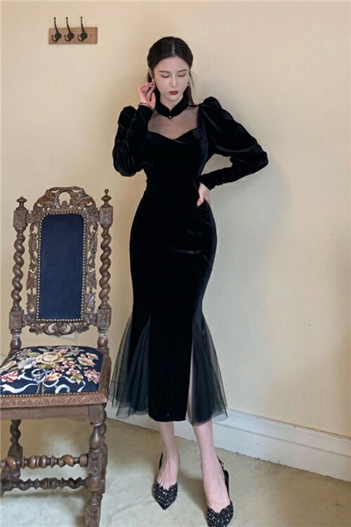 タイトワンピース ドレスワンピース 姫系 韓国 風 インポート きれいめ セクシー Vネック マーメイドスカート タイト 切り替え 着痩せ お呼ばれ ミディアム丈 上品 通勤 エレガン タイトワンピース ドレスワンピース 姫系 韓国 風 インポート きれいめ セクシー Vネック マーメイドスカート タイト 切り替え 着痩せ お呼ばれ ミディアム丈 上品 通勤 エレガン