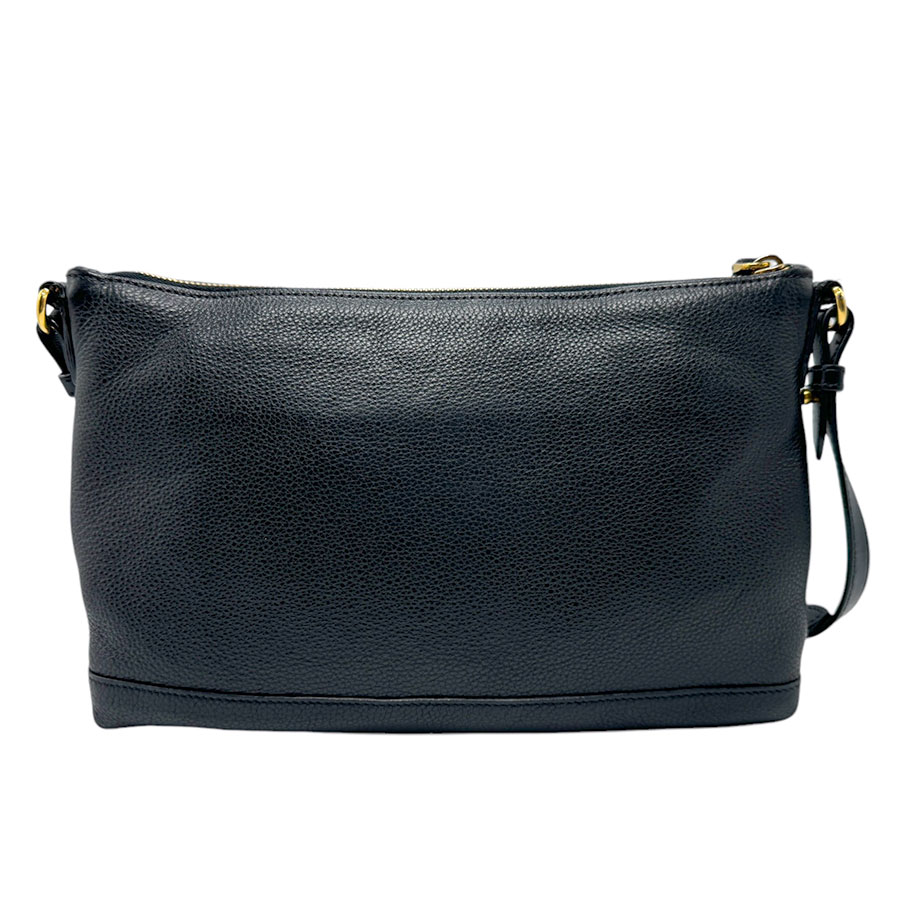 プラダ PRADA ショルダーバッグ レザー ブラック レディース z2315