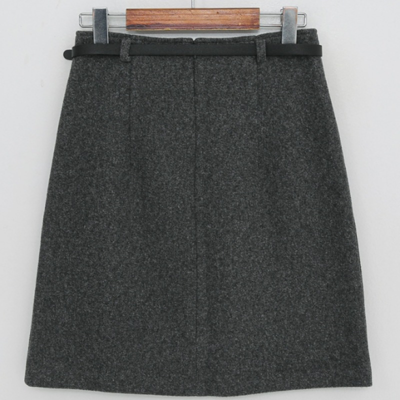 クリック&ファニー [ウール] フェルディル AラインスカートベルトSET [S, M]