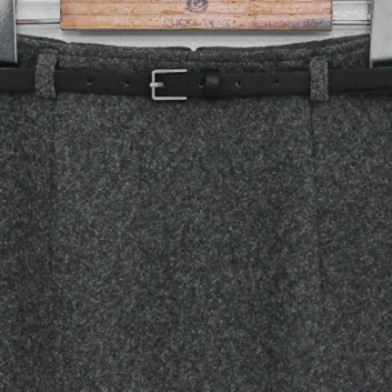 クリック&ファニー [ウール] フェルディル AラインスカートベルトSET [S, M]