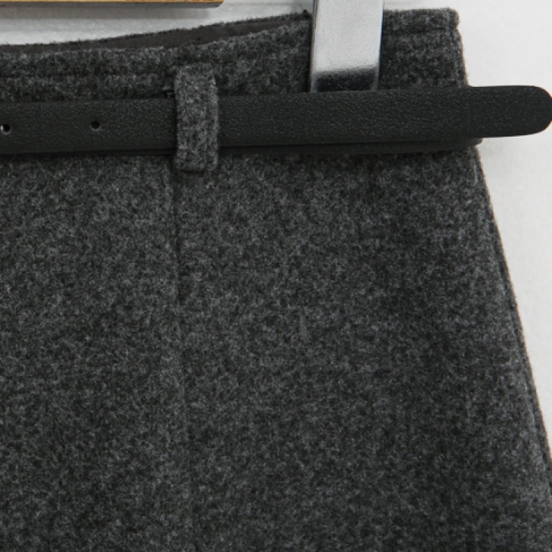 クリック&ファニー [ウール] フェルディル AラインスカートベルトSET [S, M]