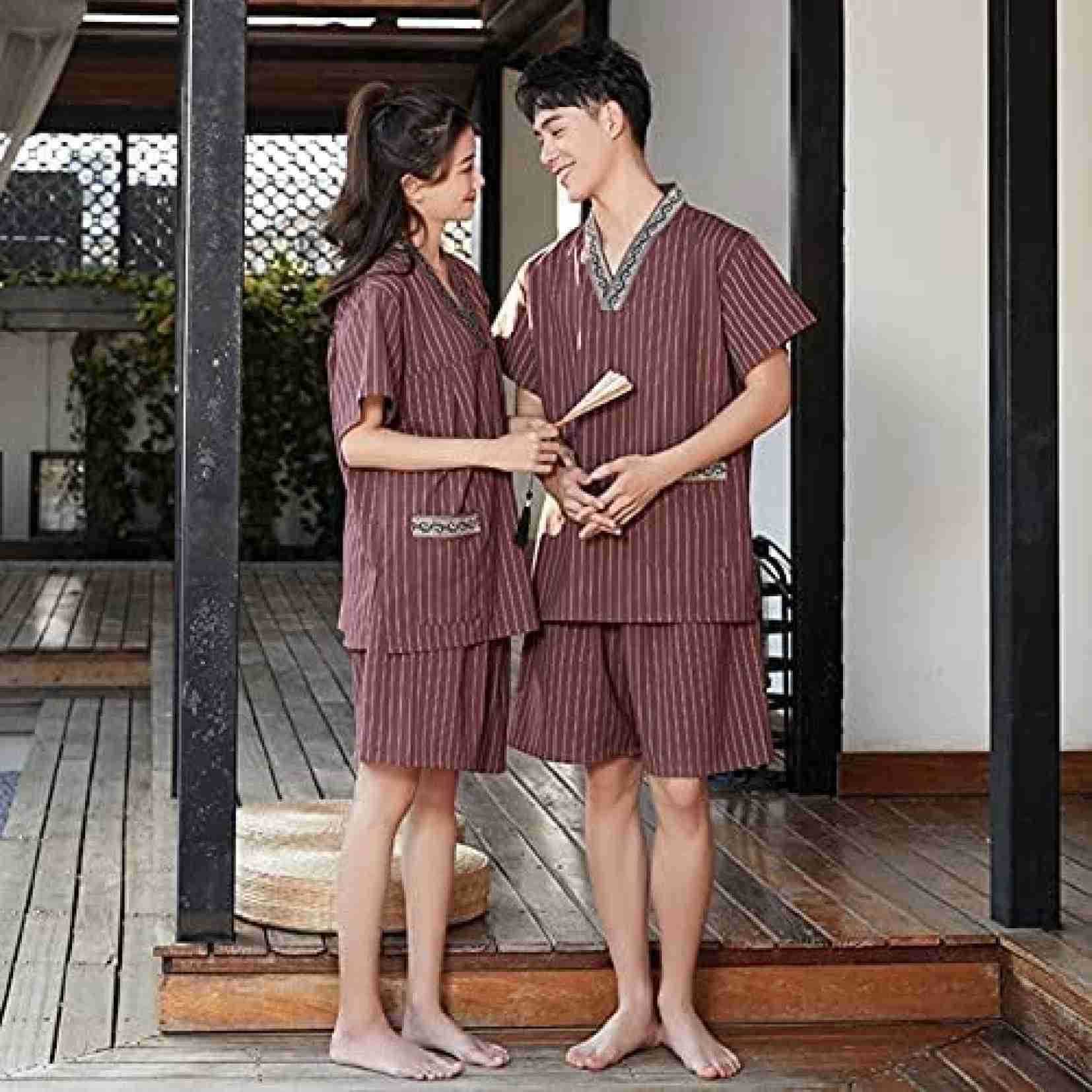 ルームウェア 夏 パジャマ ペアルック カップル お揃い 半袖 ショートパンツ 上下セット コットンリネン vネック 和風 家着 薄手 トラベル 寝間着 旅館 お泊り お出掛け 温泉 ワイド ナイトウ ルームウェア 夏 パジャマ ペアルック カップル お揃い 半袖 ショートパンツ 上下セット コットンリネン vネック 和風 家着 薄手 トラベル 寝間着 旅館 お泊り お出掛け 温泉 ワイド ナイトウ