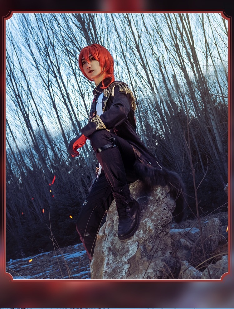 ディルック 原神 コスプレ 衣装 コスチューム ハロウィン 変装服 仮装