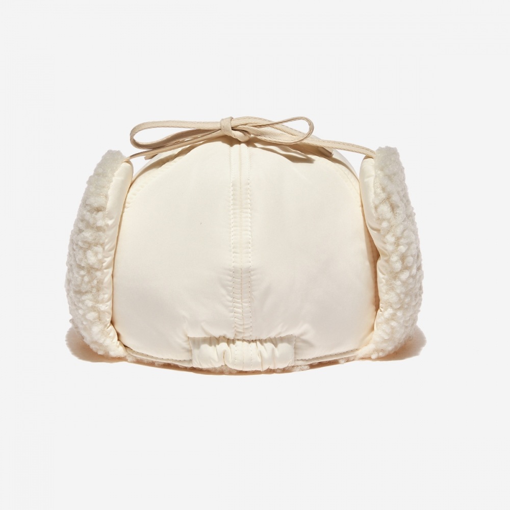 ニューバランスシェルパカーリーハット NBGDEBW901-(64) クリーム ニューバランスシェルパカーリーハット NBGDEBW901-(64) クリーム