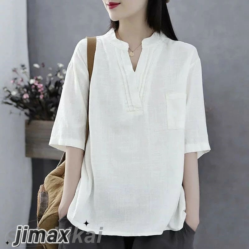 亜麻 ブラウス シャツVネック レディース 綿麻シャツ トップス シャツブラウス レディースシャツ 夏 綿麻 麻 リネン 無地 可愛い コットン デザイン 吸湿 速乾 涼しい ホワイトデー 亜麻 ブラウス シャツVネック レディース 綿麻シャツ トップス シャツブラウス レディースシャツ 夏 綿麻 麻 リネン 無地 可愛い コットン デザイン 吸湿 速乾 涼しい ホワイトデー