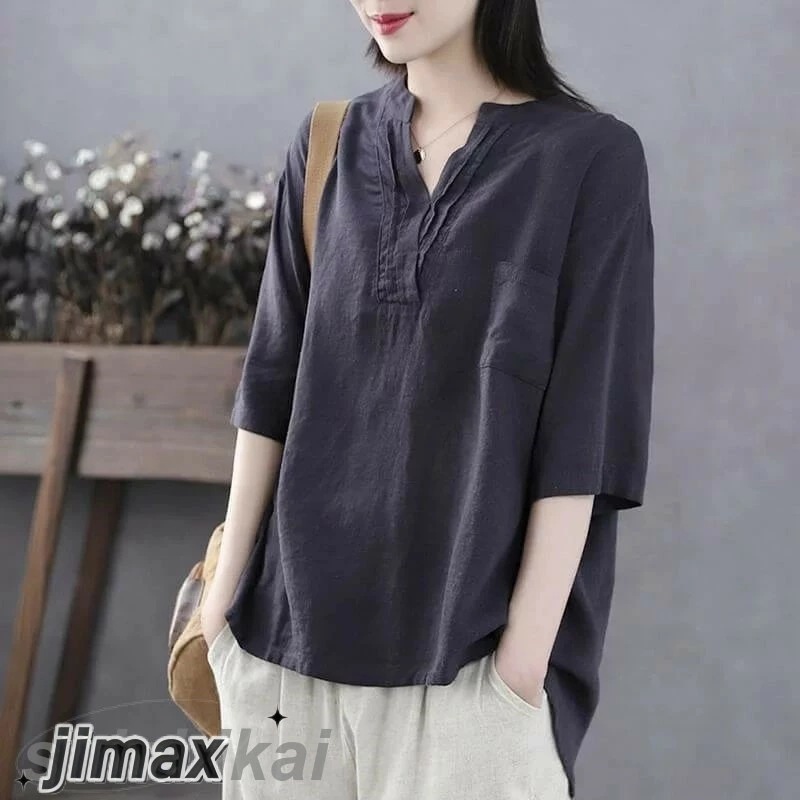亜麻 ブラウス シャツVネック レディース 綿麻シャツ トップス シャツブラウス レディースシャツ 夏 綿麻 麻 リネン 無地 可愛い コットン デザイン 吸湿 速乾 涼しい ホワイトデー 亜麻 ブラウス シャツVネック レディース 綿麻シャツ トップス シャツブラウス レディースシャツ 夏 綿麻 麻 リネン 無地 可愛い コットン デザイン 吸湿 速乾 涼しい ホワイトデー
