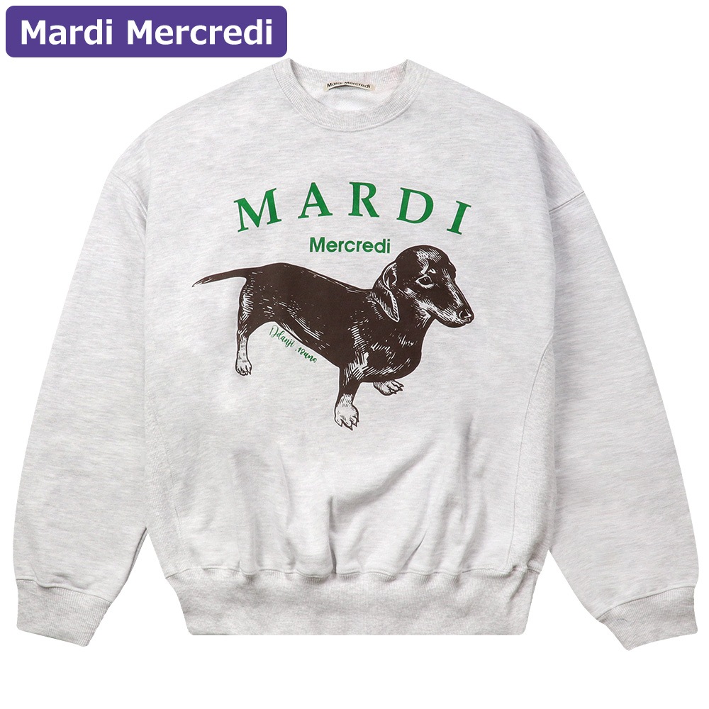 SWEATSHIRT DDANJI 長袖 レディース 韓国 ファッション アパレル