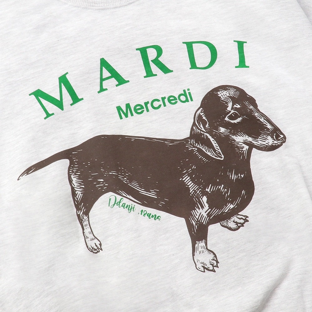 SWEATSHIRT DDANJI 長袖 レディース 韓国 ファッション アパレル