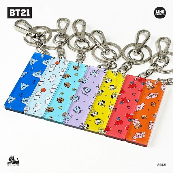 ご確認用 　SALE BTS アクキー　グッズ 楽天市場】BT21 Acrylic Keyring【送料無料】BTS公式グッズ