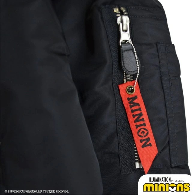 ミニオン MA-1 ジャケット アウター 春秋冬 ミニオンズ ワッペン ミニオン MA-1 ジャケット アウター 春秋冬 ミニオンズ ワッペン